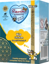 Renske Freshly Prepared Chicken Grainfree 185 g Hondenvoer Verpakking Renske Freshly Prepared Chicken Grainfree 185 g Hondenvoer Verpakking