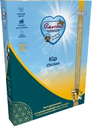 Renske Freshly Steamed Chicken 395g Hondenvoer Verpakking