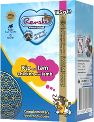 Renske Renske Freshly Prepared Puppy Chicken & Lamb 185 g Hondenvoer Verpakking Renske Renske Freshly Prepared Puppy Chicken & Lamb 185 g Hondenvoer Verpakking
