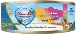 Renske Freshly Prepared Puppy/Junior Chicken & Lamb Natvoer 95g Hondenvoer Verpakking Renske Freshly Prepared Puppy/Junior Chicken & Lamb Natvoer 95g Hondenvoer Verpakking