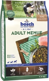 Bosch HPC Adult Menu 15 kg Hondenvoer Verpakking Bosch HPC Adult Menu 15 kg Hondenvoer Verpakking
