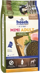 Bosch HPC Adult Mini Poultry & Millet 3 kg Hondenvoer Verpakking