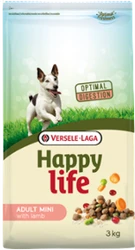 Versele-Laga Happy Life Adult Mini Lamb 3 kg Hondenvoer Verpakking Versele-Laga Happy Life Adult Mini Lamb 3 kg Hondenvoer Verpakking