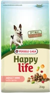 Versele-Laga Happy Life Adult Mini Lamb 3 kg Hondenvoer Verpakking