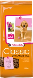 Versele-Laga Classic Lamb & Rice 20 kg Hondenvoer Verpakking