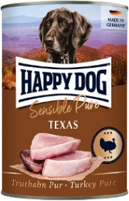 Happy Dog Sensible Pure Texas 800 g Hondenvoer Verpakking
