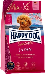 Happy Dog Mini XS Japan 1,3 kg Hondenvoer Verpakking Happy Dog Mini XS Japan 1,3 kg Hondenvoer Verpakking