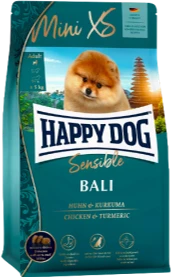 Happy Dog Mini XS Bali 1,3 kg Hondenvoer Verpakking