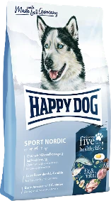 Happy Dog Fit & Vital Sport Nordic 14 kg Hondenvoer Verpakking Happy Dog Fit & Vital Sport Nordic 14 kg Hondenvoer Verpakking