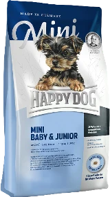Happy Dog Mini Baby & Junior 4 kg Hondenvoer Verpakking