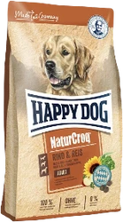 Happy Dog NatureCroq Beef & Rice 1 kg Hondenvoer Verpakking Happy Dog NatureCroq Beef & Rice 1 kg Hondenvoer Verpakking