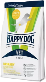 Happy Dog VET Urinary Low Purine 1 kg Hondenvoer Verpakking