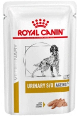 Royal Canin Urinary S/O Hond - Ageing 7+ In Gravy 100 g Hondenvoer Verpakking