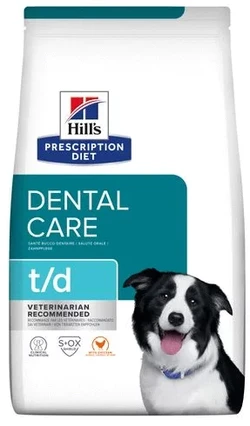 Hill-s-Prescription-Diet-T-D-Dental-Care-Zak-Hondenvoer-Kip-4-kg Hill-s-Prescription-Diet-T-D-Dental-Care-Zak-Hondenvoer-Kip-4-kg