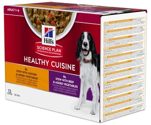 Hill-s-Science-Plan-Adult-1-6-Healthy-Cuisine-Kip-en-Rund-12x90