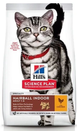Hill's Science Plan Kat Adult Hairball Indoor Kip 300g
