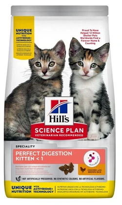 Hill's Science Plan Kitten Perfect Digestion Kip 1.5kg