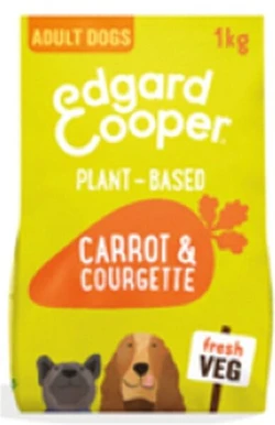Edgard & Cooper Plantaardig Wortel & Courgette - Hondenvoer - 1kg
