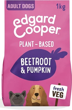 Edgard & Cooper Plantaardig Rode Biet & Pompoen - Hondenvoer - 1kg