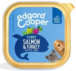 Edgard & Cooper Adult Dogs Zalm en Kalkoen Natvoer 150gr