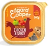 Edgard & Cooper Kuipje Vers Vlees Hondenvoer Kip - Kalkoen 300g