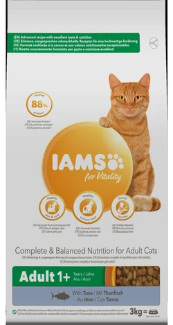 Iams Cat Adult Tuna 3kg