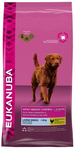 Eukanuba Dog - Adult Large - Weight Control - Chicken 3kg
