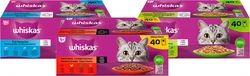 Whiskas nat kattenvoer mix MEGAPACKS - vlees, vis & kip - 10,2kg