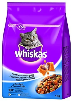 Whiskas Volwassen kattenvoer tonijn  4 kg