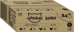 Whiskas Maaltijdzakjes 2-12 maanden Gevogelte Selectie in Gelei 84x85g