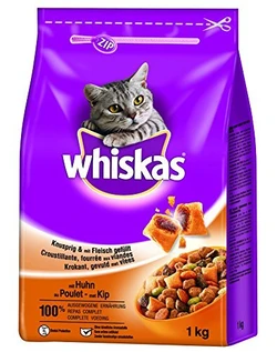 Whiskas Droge Brokjes 1+ Kip 1 kg
