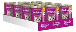 Whiskas Blik 1+ Gelei met Kip 12 x 400g