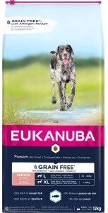 Eukanuba Senior Grote Rassen Graanvrij 12 kg