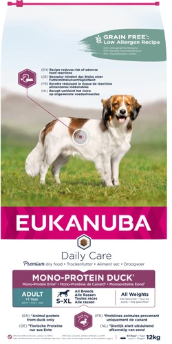 Eukanuba Daily Care Mono Protein Eend 12kg