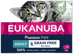 Eukanuba Graanvrij Pate Adult Lam 12x85g