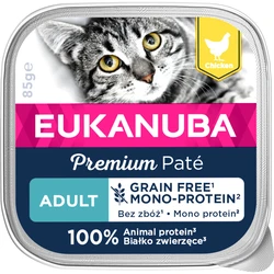 Eukanuba Graanvrij Pate Adult Kip 85g