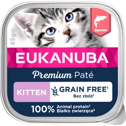 Eukanuba Graanvrij Pate Kitten Zalm 85g