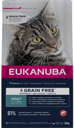 Eukanuba Graanvrij Adult 2kg