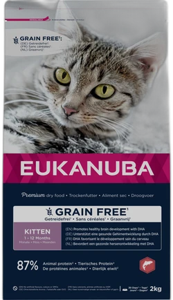 Eukanuba Graanvrij Kitten 2kg