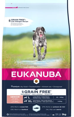 Eukanuba Senior Grote Rassen Graanvrij 3kg