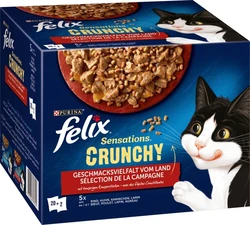 Felix Sensations Crunchy (20x85g + 2x40g)