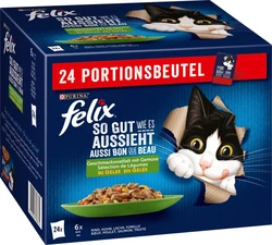 Felix Zo Goed als het Lijkt Groente in Gelei (24x85g)