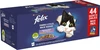 Felix Malse Reepjes mix - Vlees & Vis in gelei - 44 x 85g