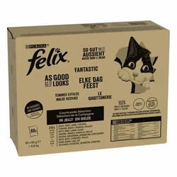 Felix Zo Goed als het Lijkt Mix in Gelei 80 x 85g