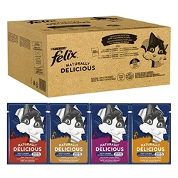 Felix Naturally Delicious Farm selectie in gelei 80x80g