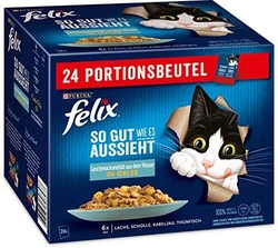 Felix Zo Goed als het Lijkt Vis in Gelei 24x85g