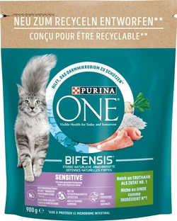 Purina One Sensitive Kalkoen 900 g