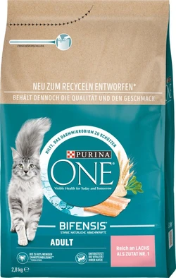 Purina One Adult Droogvoer Zalm 2.8 kg