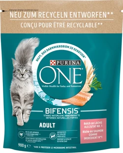 Purina One Adult Droogvoer Zalm 900 g