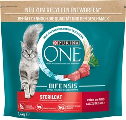 Purina One Sterilcat Droogvoer Rund 1.4 kg